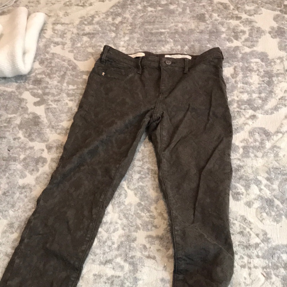 Anthro skinny ankle pants